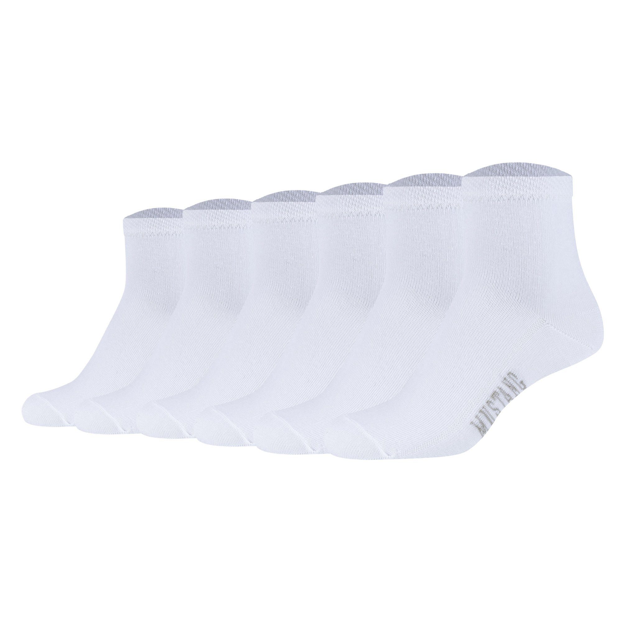 MUSTANG Sneakersocken Damen Socken 6er Pack Baumwolle (Packung, 6er Pack)