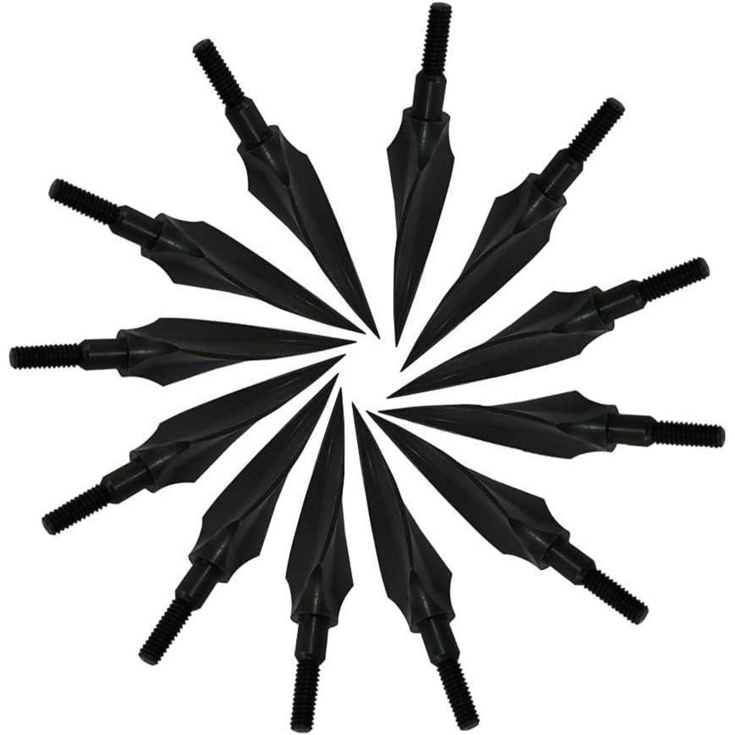 LuxusKollektion Recurvebogen Pfeilspitzen Jagdspitzen Metall Reinschrauben Bogen Type 6-125GRAINS