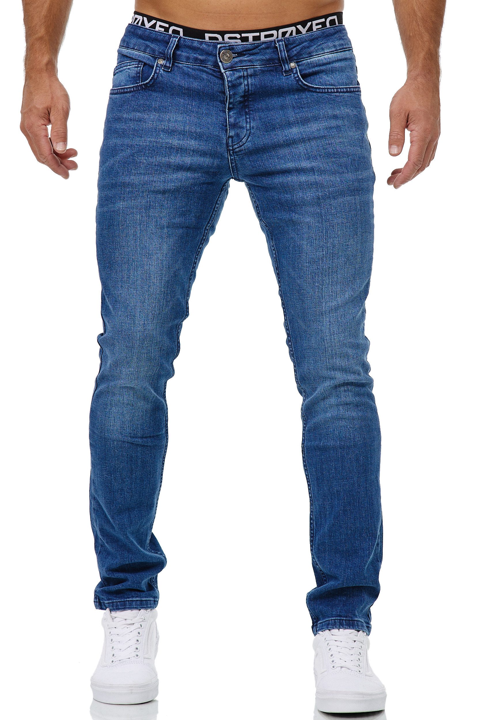 MERISH Slim-fit-Jeans MERISH Jeans Herren Slim Fit Jeanshose Stretch Design günstig online kaufen