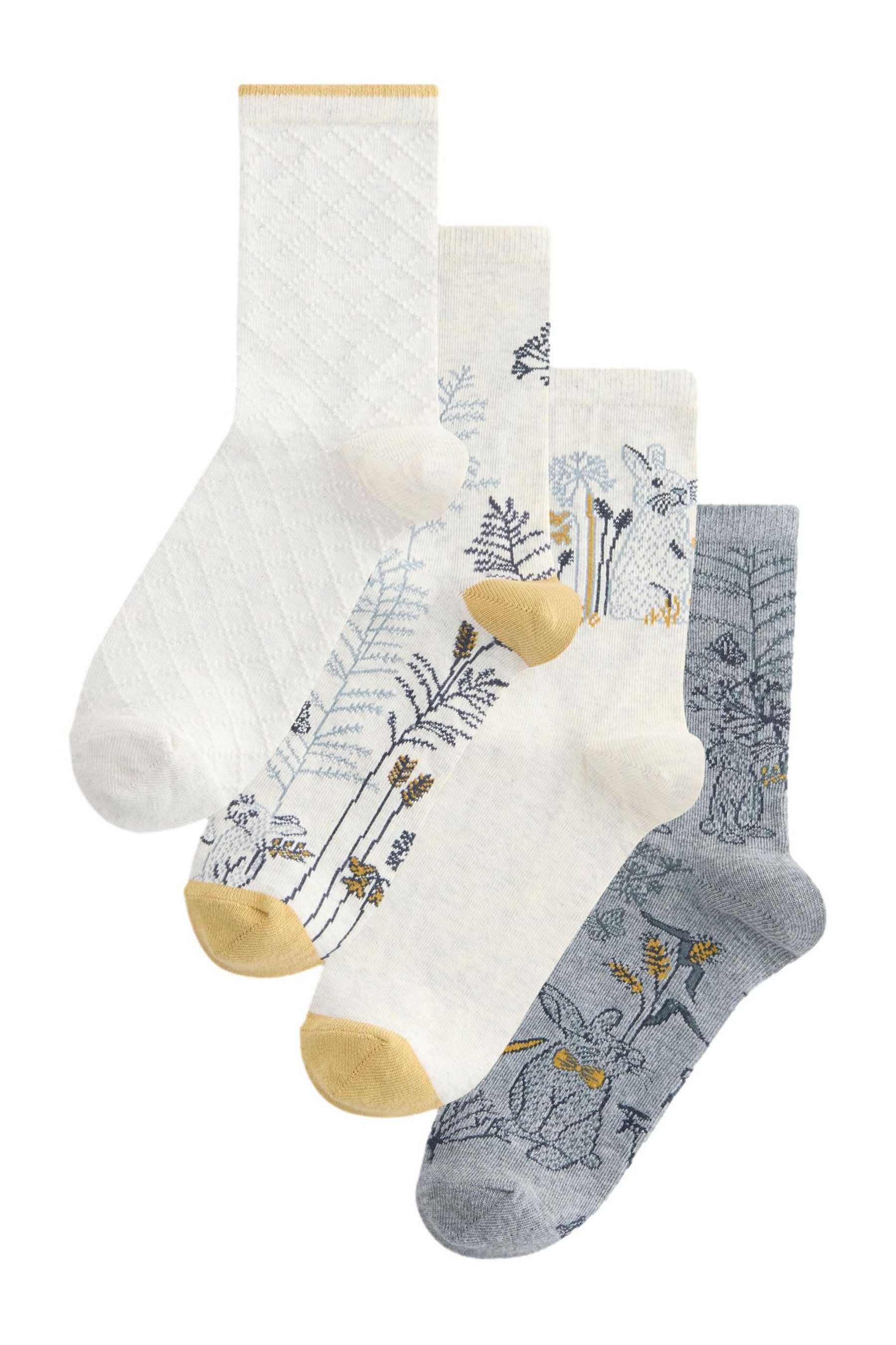Next Knöchelhohe Socken, 4er-Pack (1-Paar)