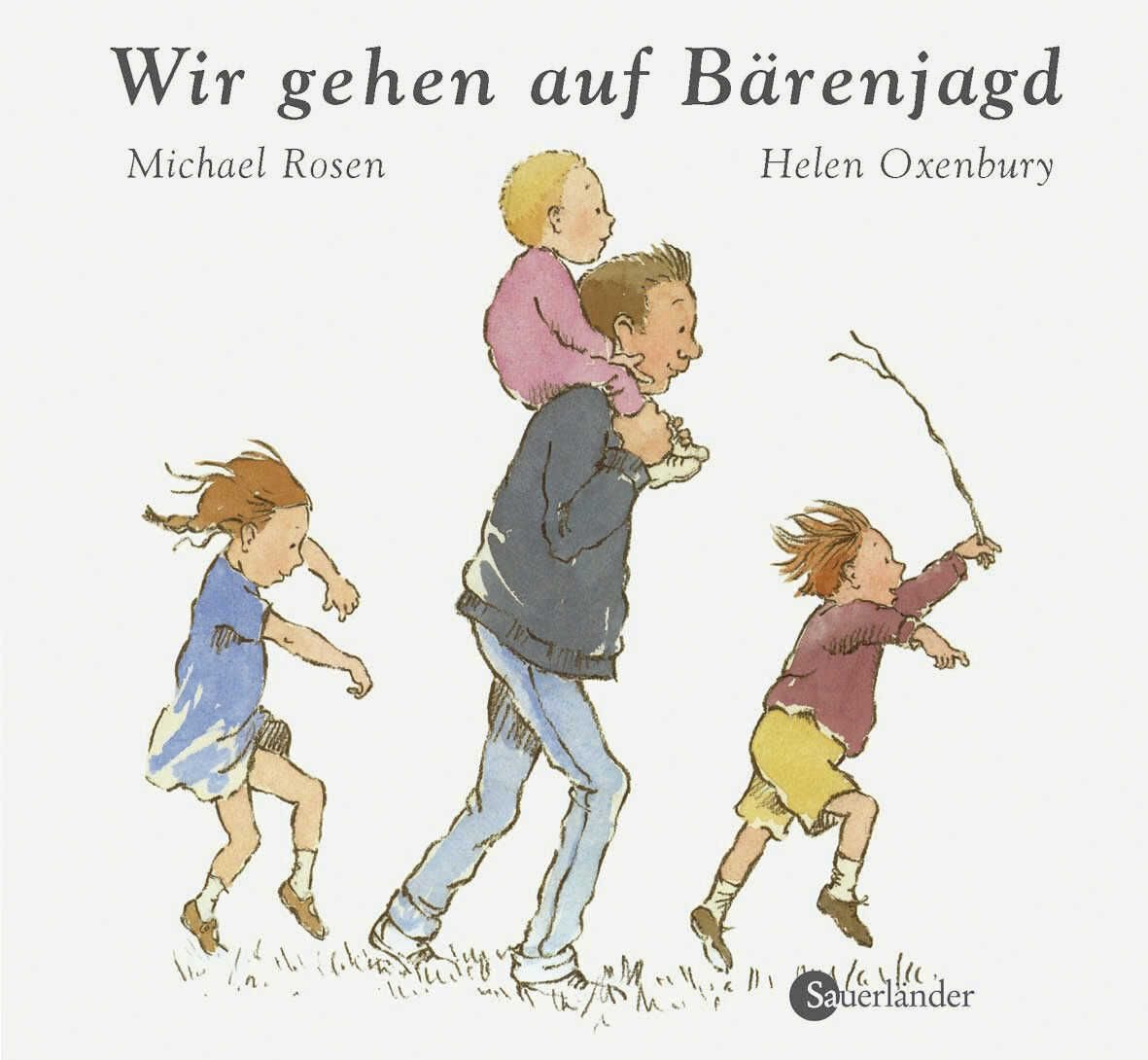 Kinderbuch Wir gehen auf Bärenjagd (Mini-Ausgabe) Winner of the 1989 Nestle Smart Michael Rosen