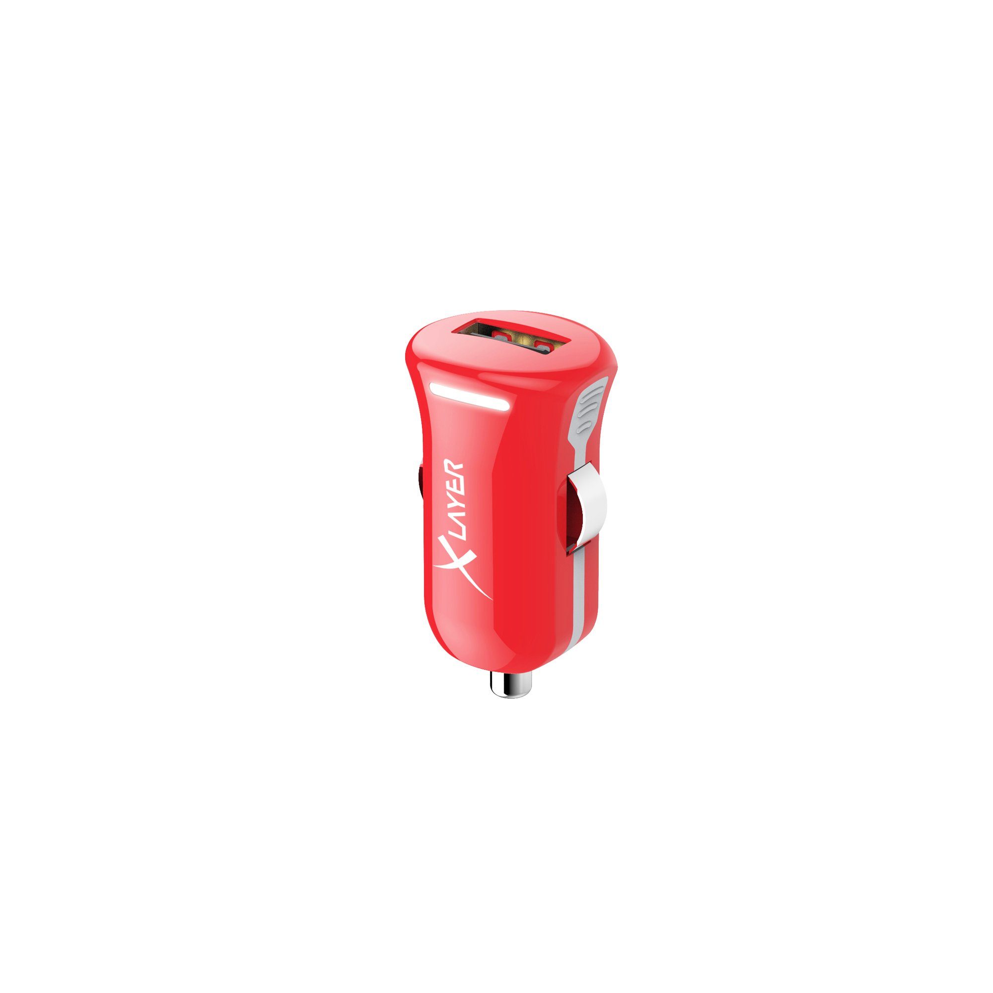 XLAYER Kfz-Ladegerät XLayer Colour Line USB Adapter 2.4A KFZ-Netzteil
