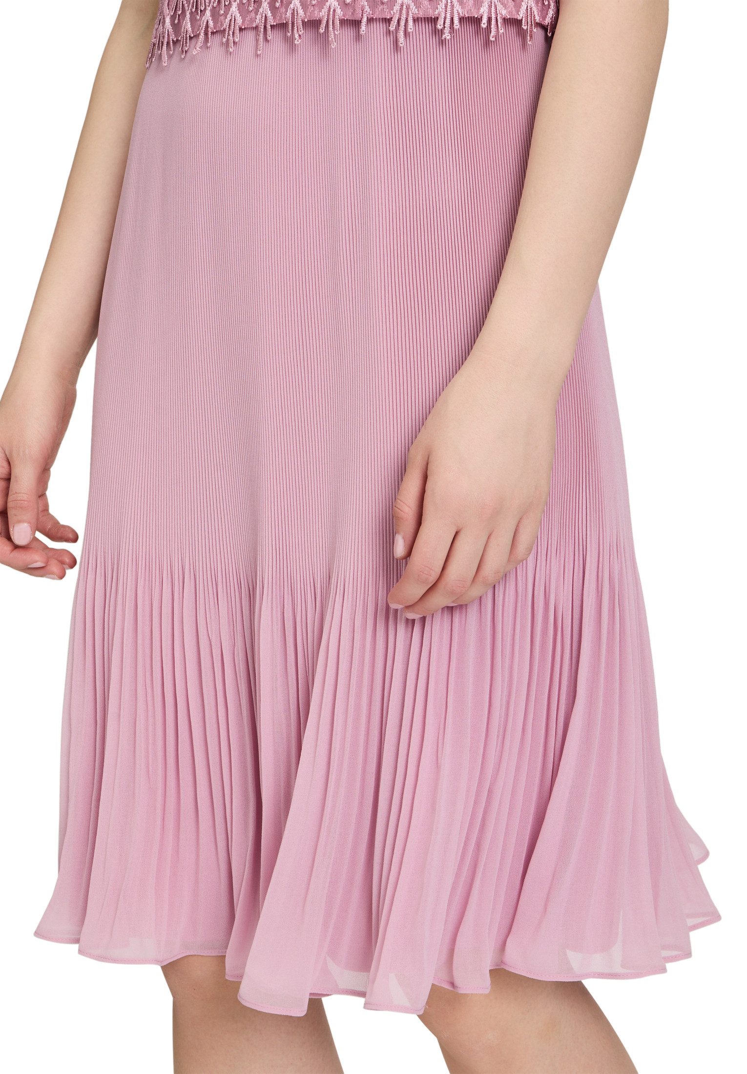 Vera Mont Cocktailkleid Damen mit Plissee Fransen