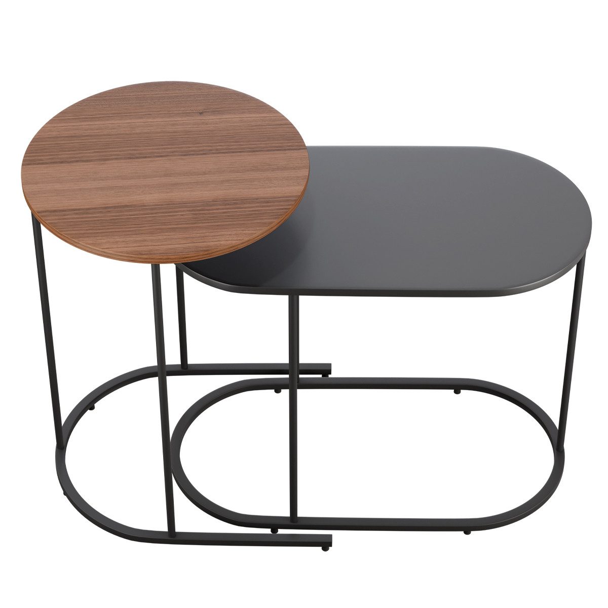 Satztisch Couchtisch Beistelltisch Kaffeetisch 2er Set