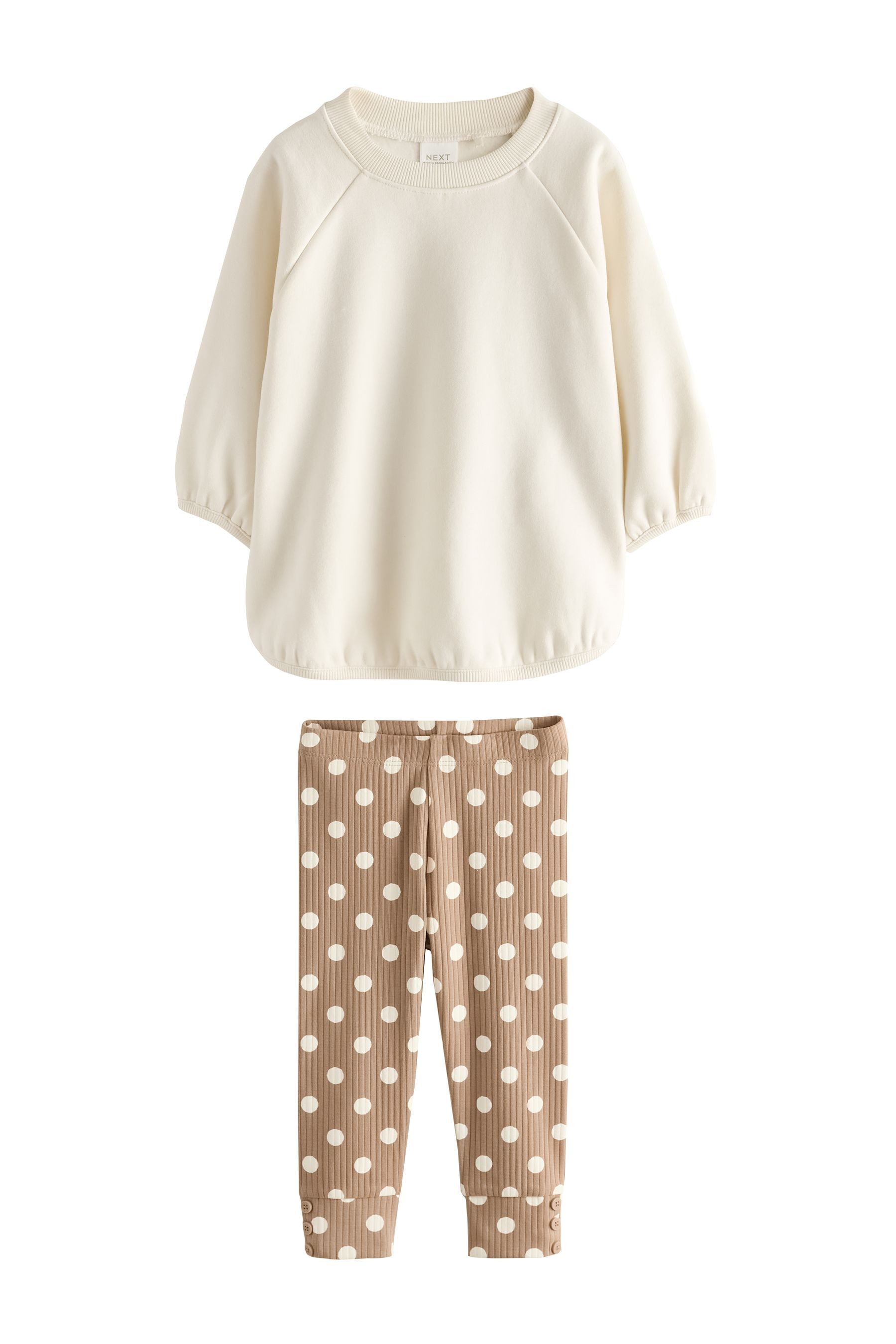 Next Shirt & Leggings Sweatshirt und Leggings im Set (2-tlg) – Bild 3 von 4