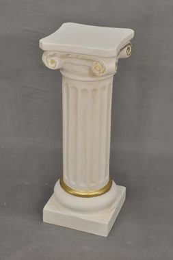 JVmoebel Skulptur Säule Marmor Stil Dekoration Säulen Statue Skulptur Ständer Deko