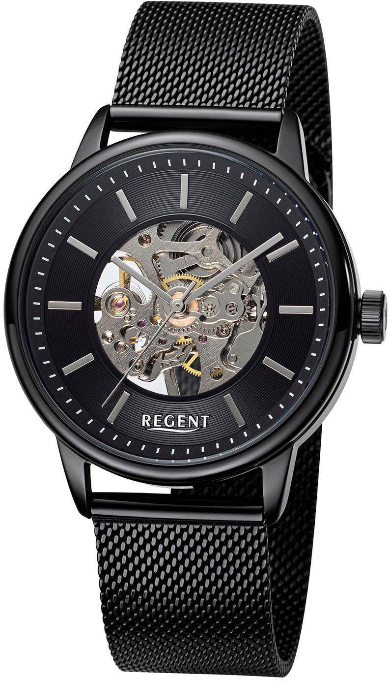 Uhr schwarz Regent Mechanische