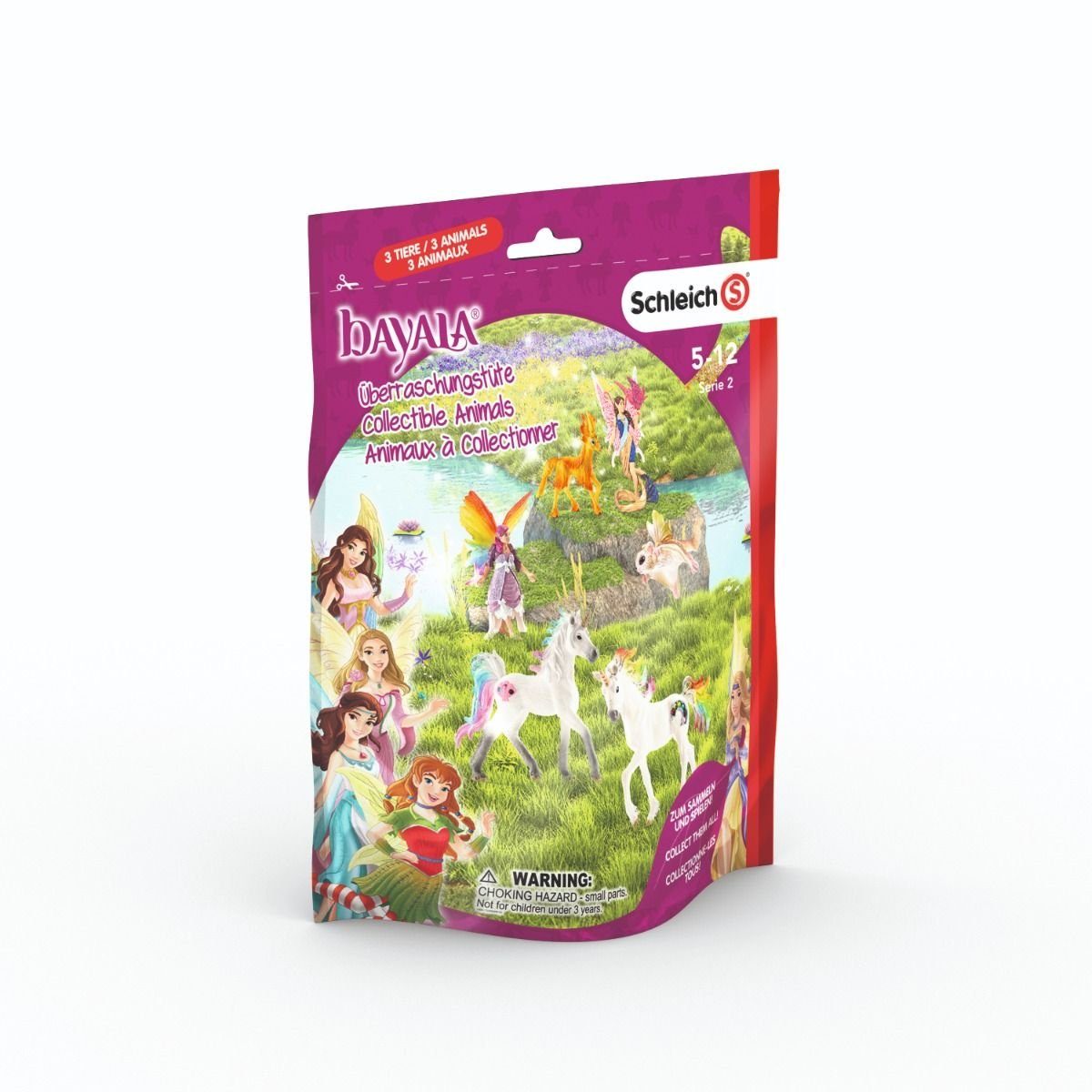 Schleich® Spielfigur SCHLEICH - Bayala, Überraschungstüte, 3 Tiere