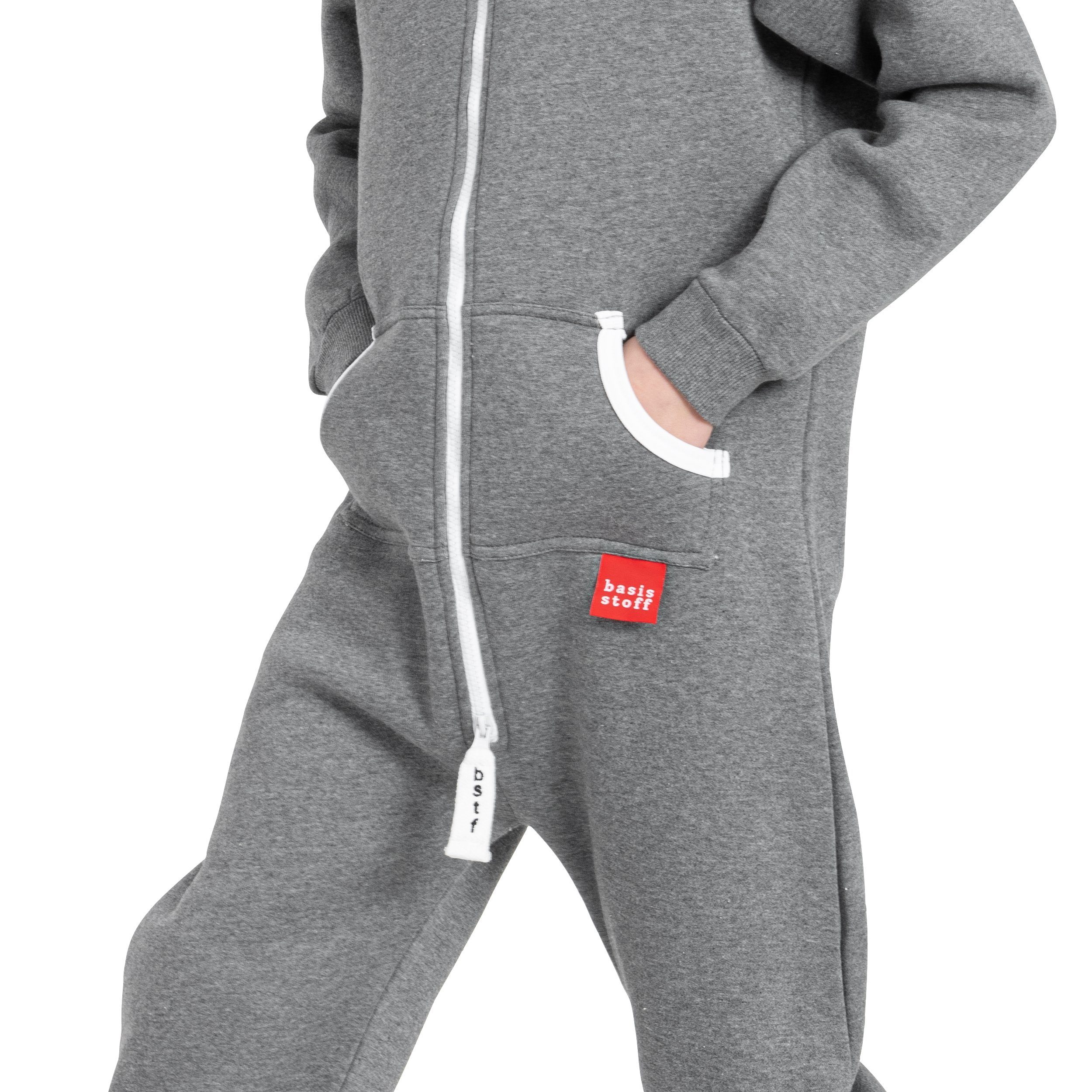 Basisstoff Jumpsuit Yuppie Kinder Jungen Mädchen Overall Onesie Anzug Kids – Bild 4 von 5