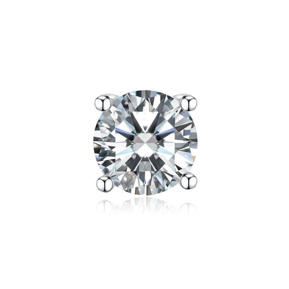 Sternvoll Paar Ohrstecker Klassische Ohrstecker mit 0,20 ct Diamanten 18K G günstig online kaufen