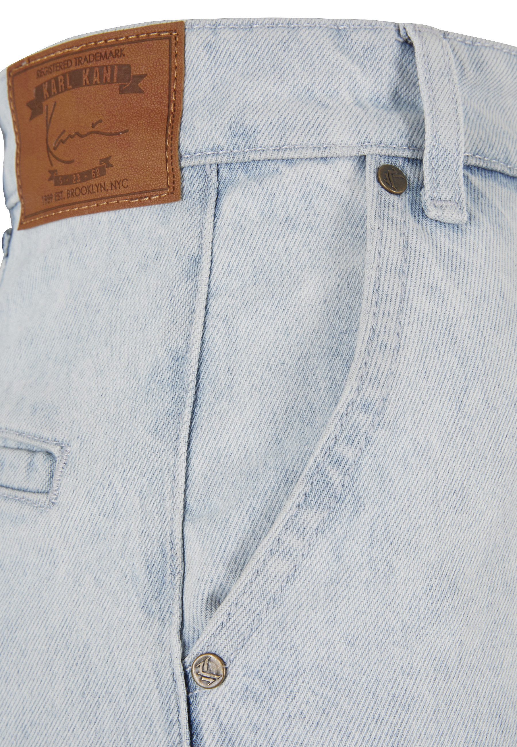 Karl Kani Stoffhose Karl Kani Damen KK Serif Cargo Pocket Denim (1-tlg)