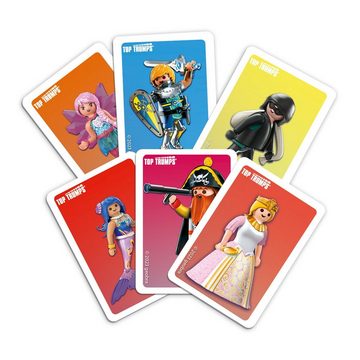 Winning Moves Spiel, Würfelspiel Top Trumps Match - Playmobil, Multilingual