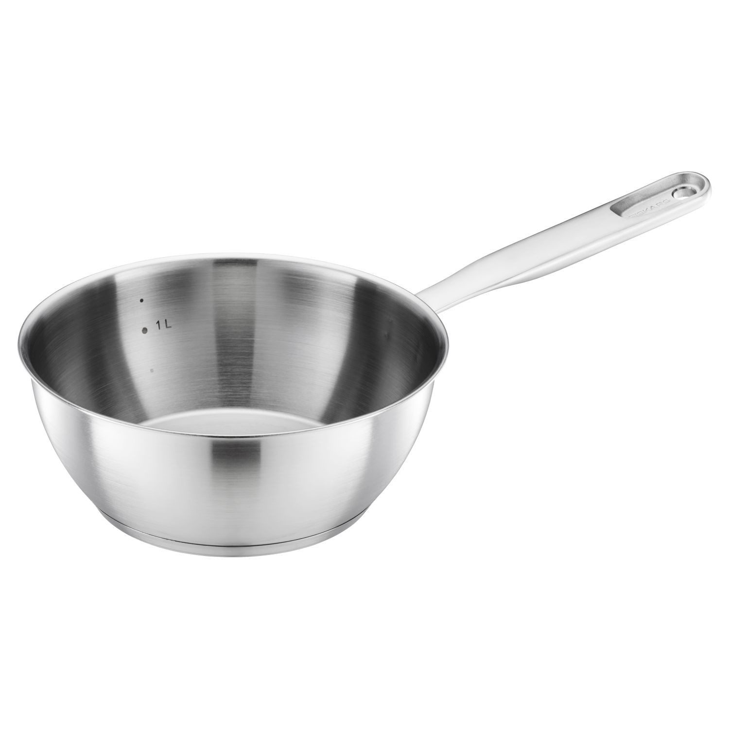 Fiskars Bratpfanne All Steel Sautierpfanne 2000 ml, Stahl (1-tlg)