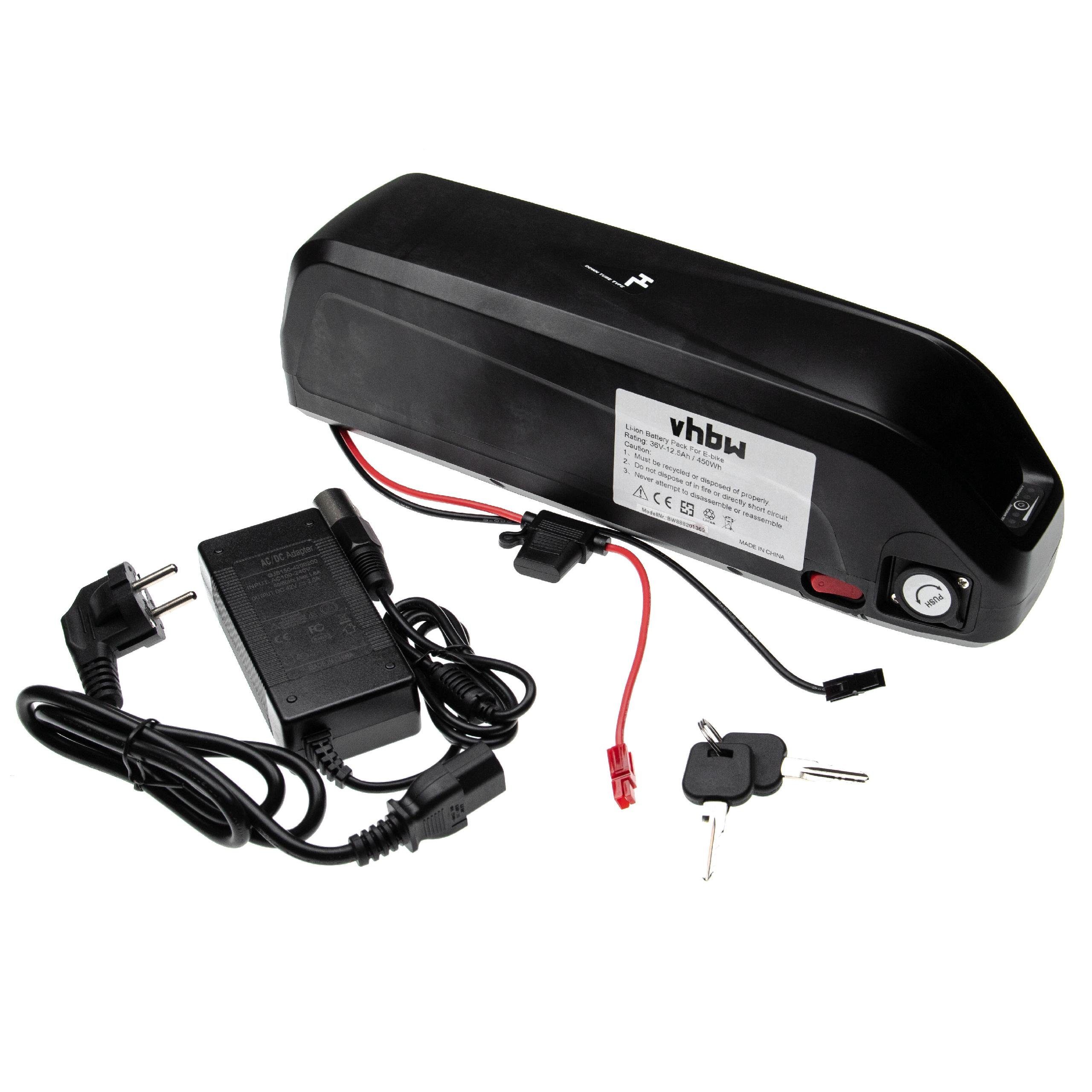 vhbw für E-Bike Akku Li-Ion 12500 mAh (36 V)