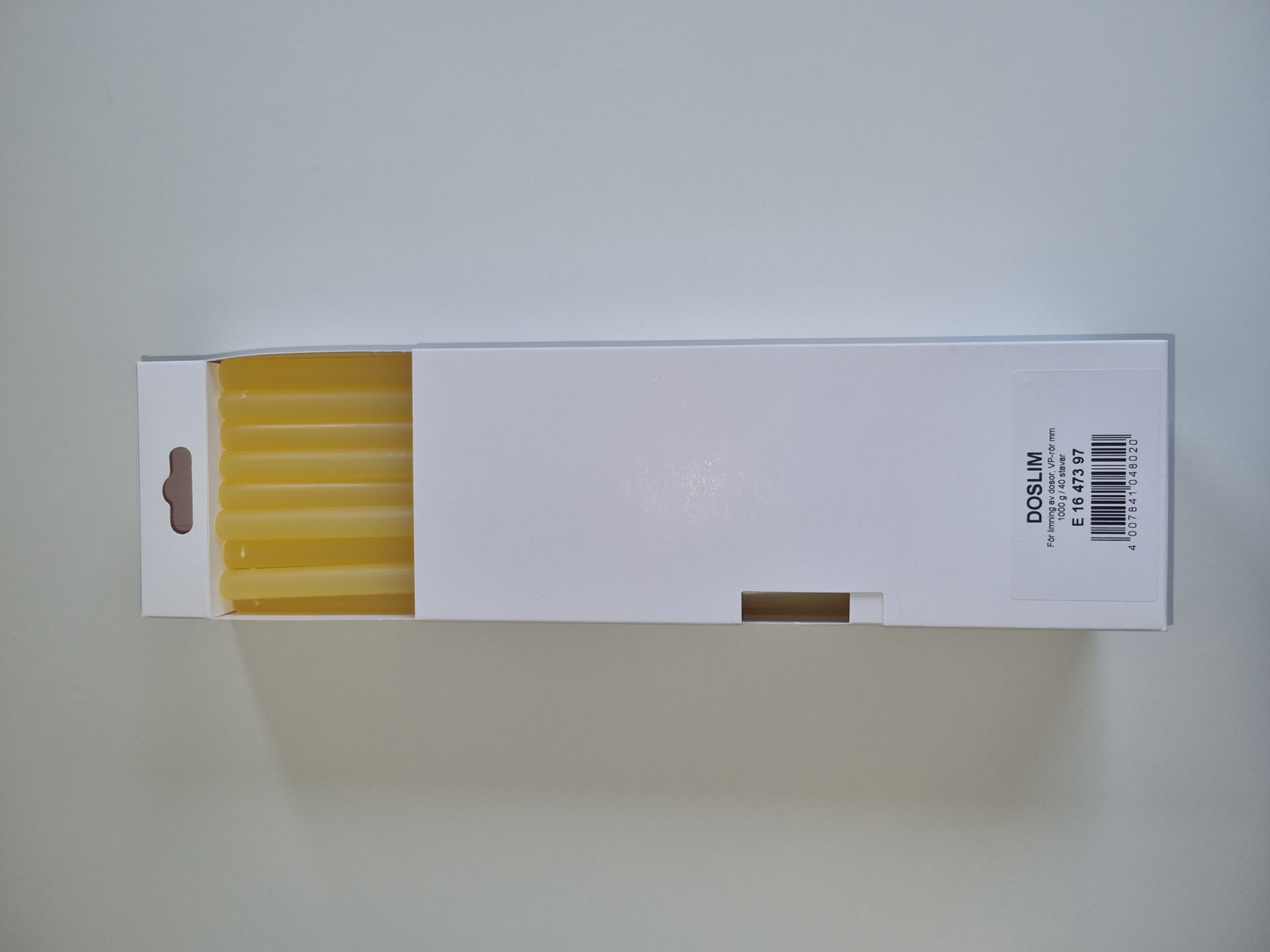 steinel Klebesticks Gelb, 11mm, 1kg, 40Stk., geeignet für Holz Papier Pappe