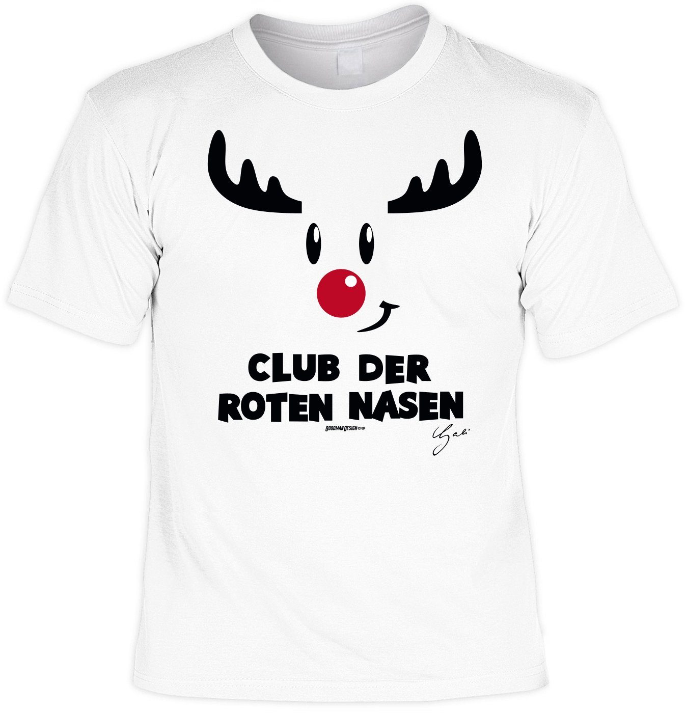 Tini - Shirts T-Shirt T-Shirt Weihnachten Comic Motiv Rentier : Club der ro günstig online kaufen