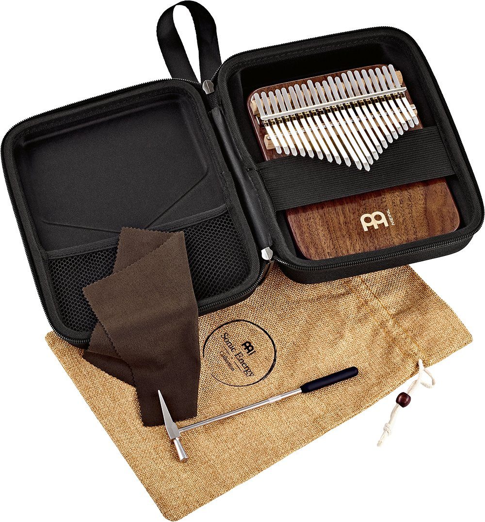 Klavier Kalimba, 21 Töne, black walnut