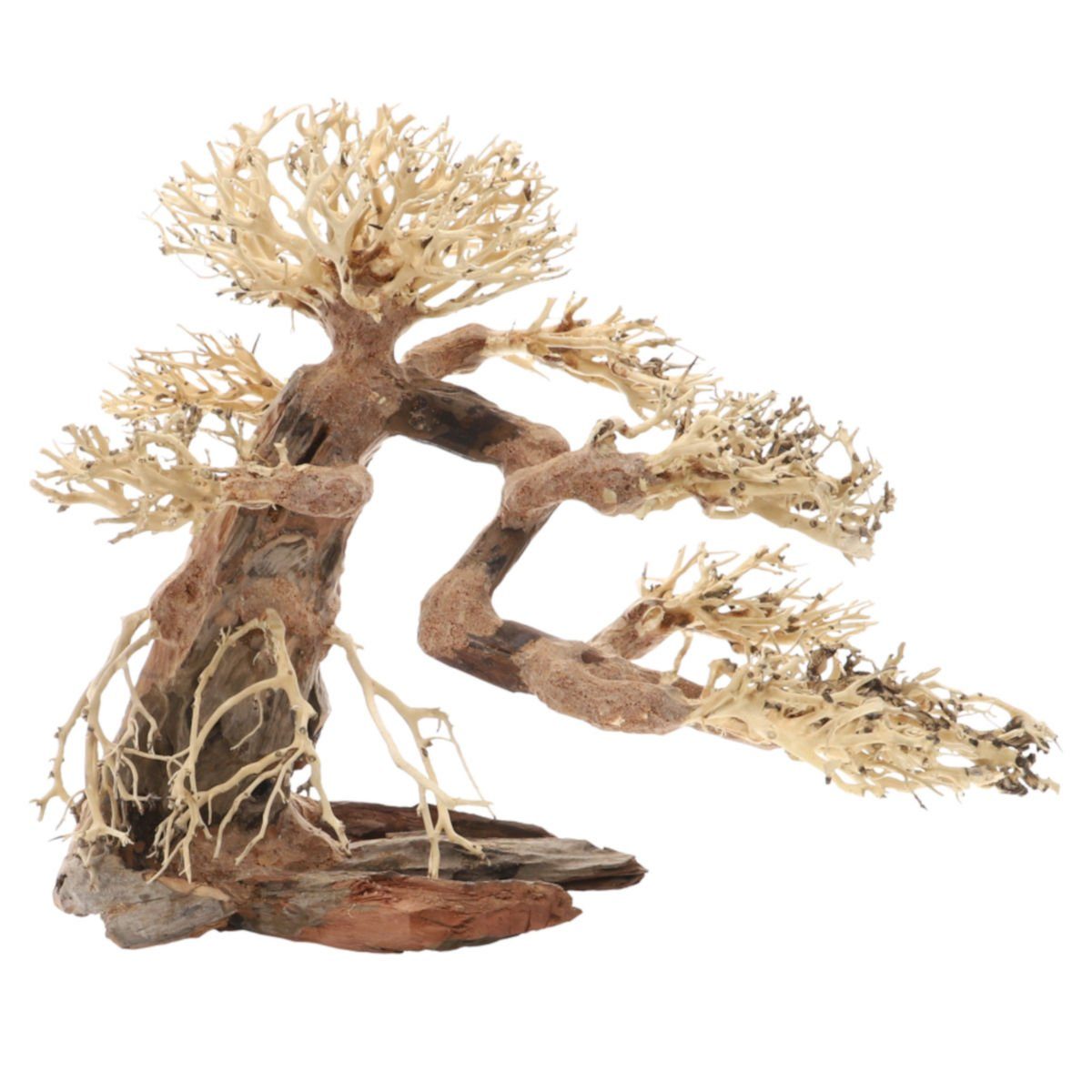 Aquariendeko Bonsai L handgefertigte Dekoration für Aquarien