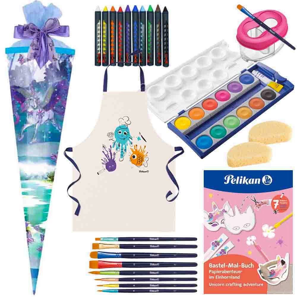 Herlitz Schultüte 85 cm gefüllt 2025 Mädchen Magic Unicorn