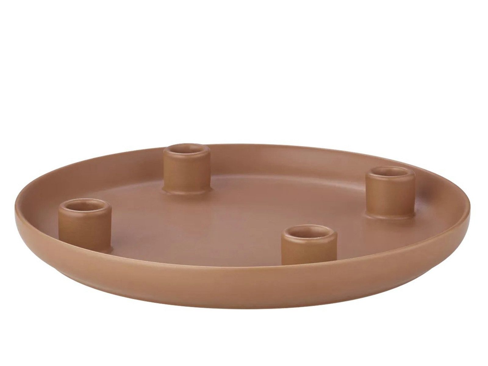 blomus Kerzenhalter VELA Kerzenhalter amber brown 27cm günstig online kaufen