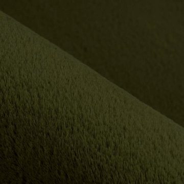 Hochflor-Teppich TOPIA400, Carpet City, rund, Höhe: 21 mm, besonders weich und kuschelig durch Polyester, Uni-Farben