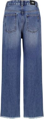 LTB Weite Jeans OLIVA mit Fransenkante am Beinabschluß, for GIRLS