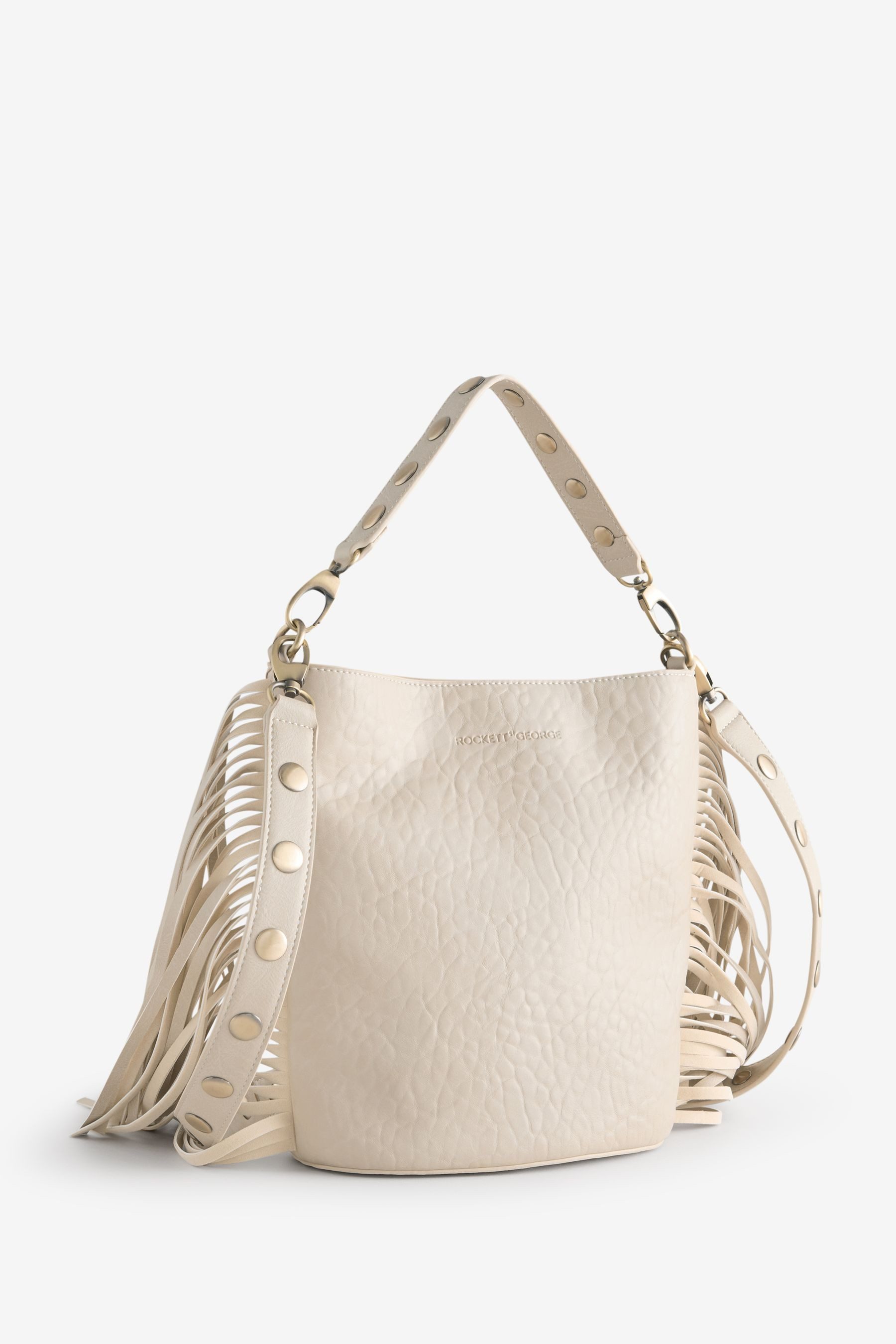 Rockett St George Beuteltasche Rockett St George Beuteltasche, Nieten + Fransen (1-tlg)