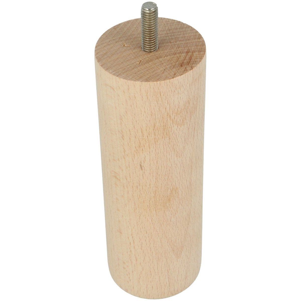 MS Beschläge Möbelfuß Buchenholz Möbelstempel Ø 50mm Holzfuß Möbelstütze – Bild 3 von 5