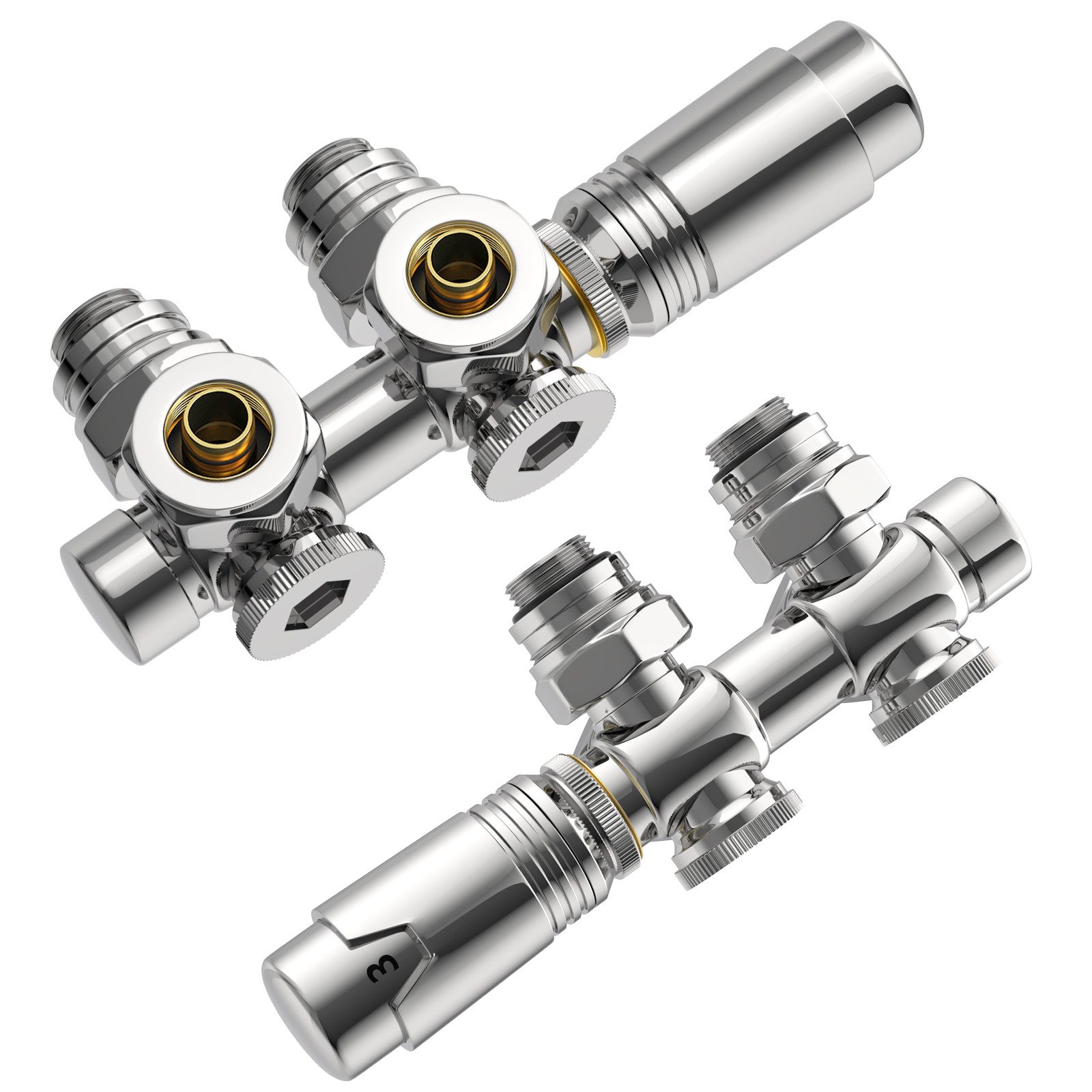 EMKE Heizkörperthermostat Multiblock Set für Heizkörper günstig online kaufen
