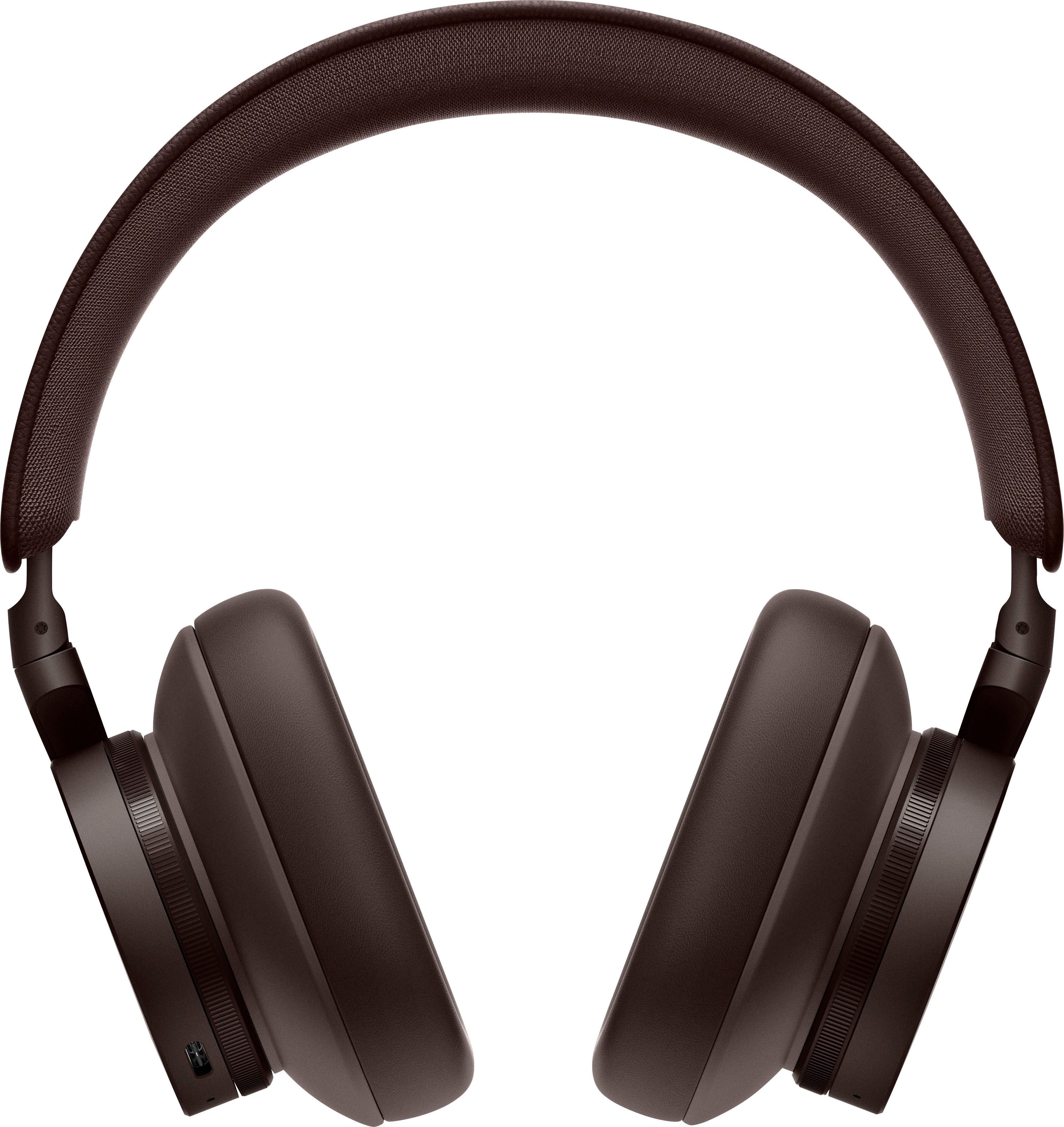 Bang & Ladestandsanzeige, braun Freisprechfunktion, Transparenzmodus, Geräuschisolierung, Olufsen Bluetooth) Over-Ear-Kopfhörer (ANC), Cancelling Sprachsteuerung, Noise Beoplay LED (AN-Funktionen, Active H95