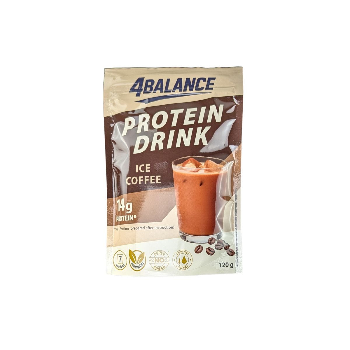 4Balance Shake, 4Balance Protein Shake Ice Coffee angenehm cremig leichte Note 120g