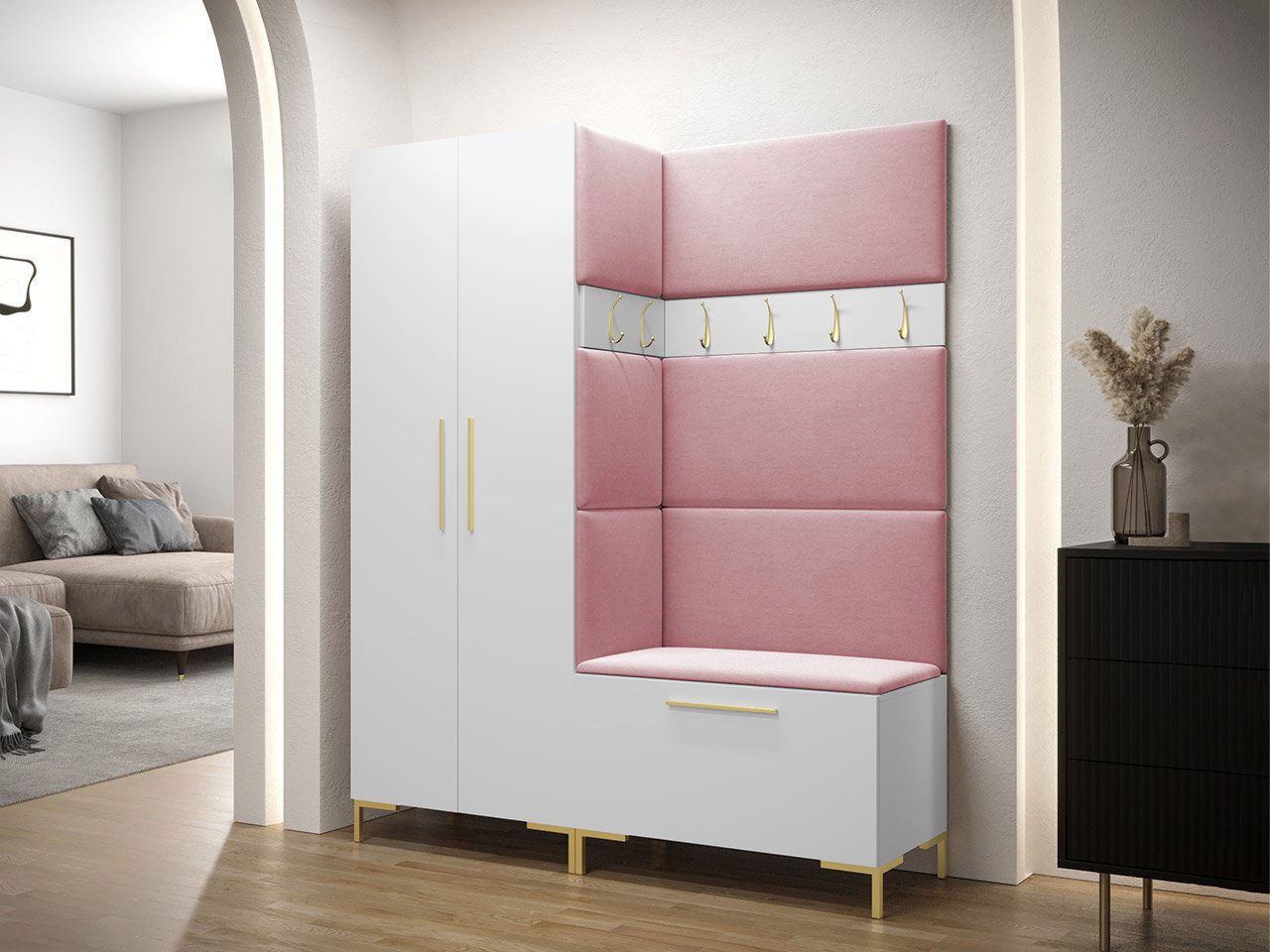 MIRJAN24 Garderoben-Set Zilion I, (Komplett-Set, Drehtürenschrank, günstig online kaufen