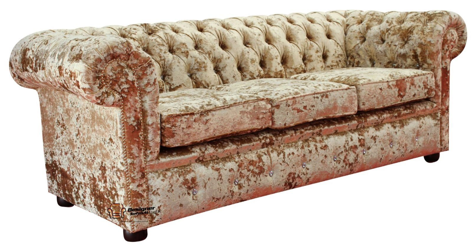 Chesterfield Made Moderner in Europe Bezug Couch, Neue JVmoebel Stoff Sofa Luxus Dreisitzer