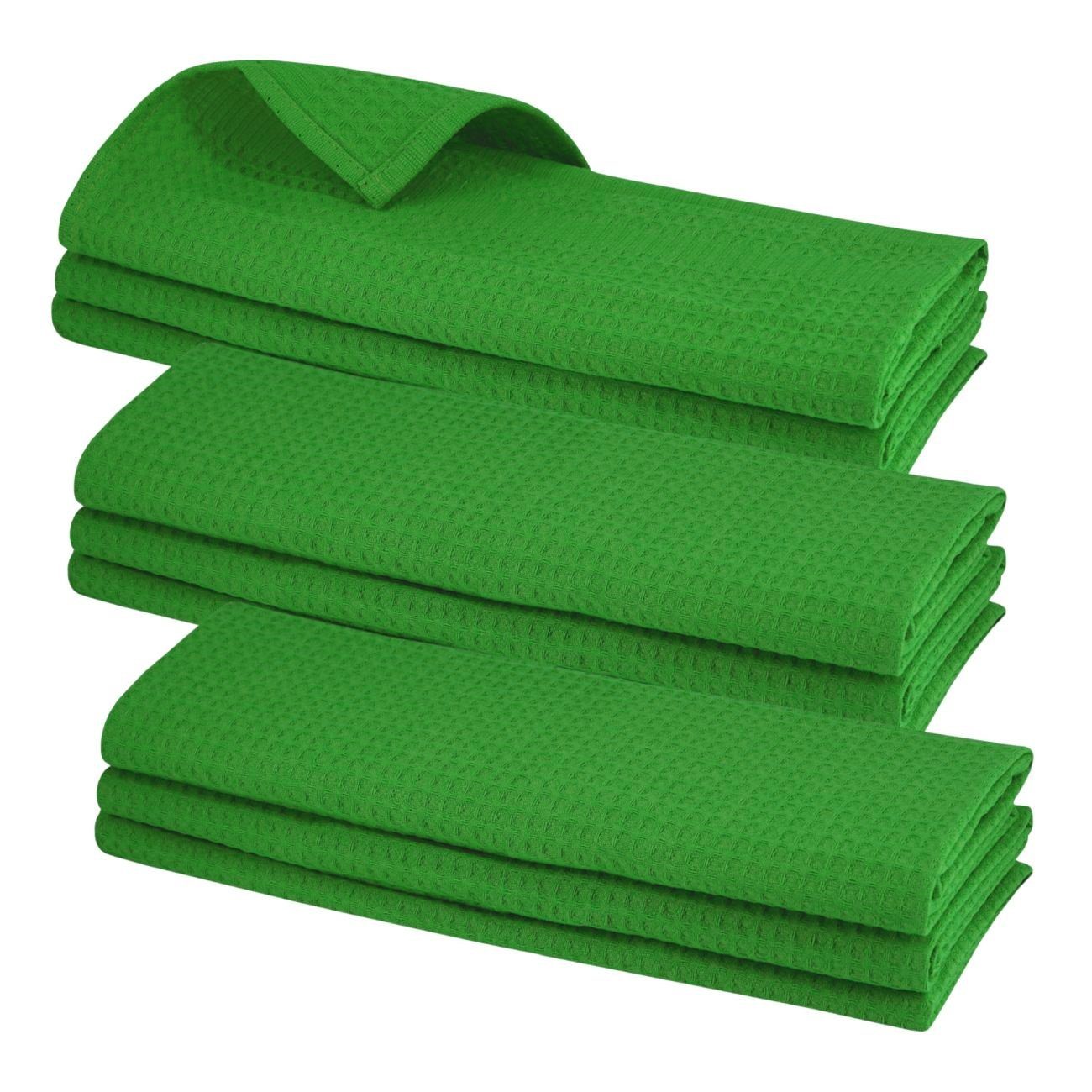 Engelland Geschirrtuch Poliertuch, (Vorteils-Set, 9-tlg., Waffel-Pique), günstig online kaufen