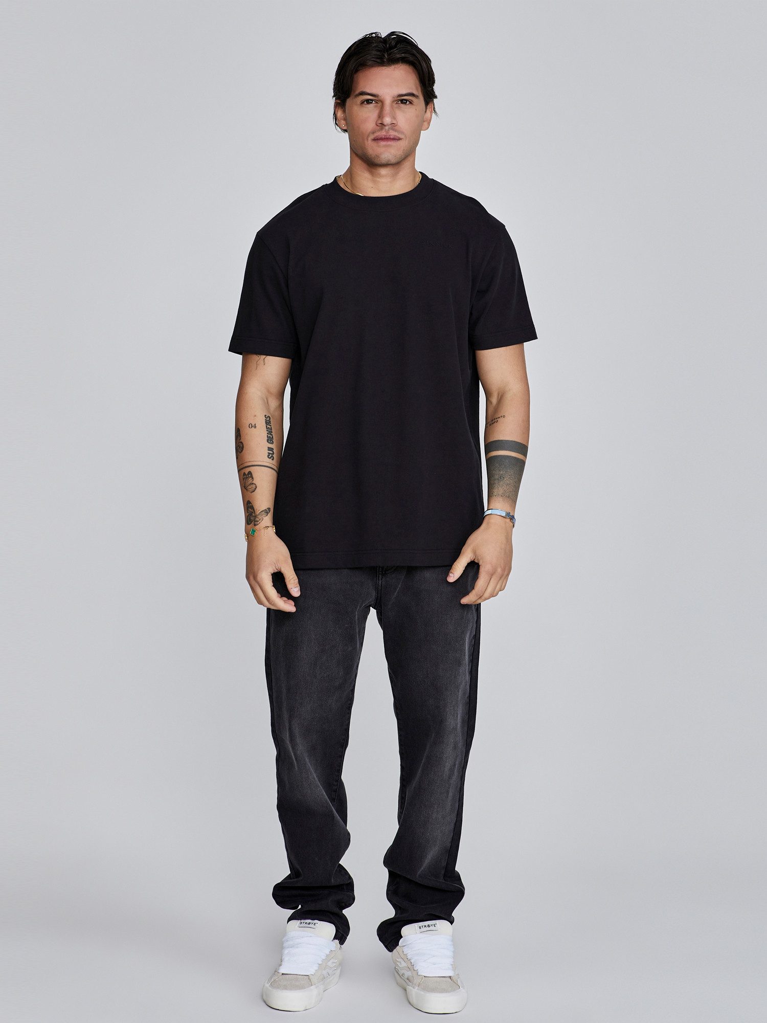 Siksilk Straight-Jeans SikSilk Herren Konisch Zulaufende Jeans günstig online kaufen