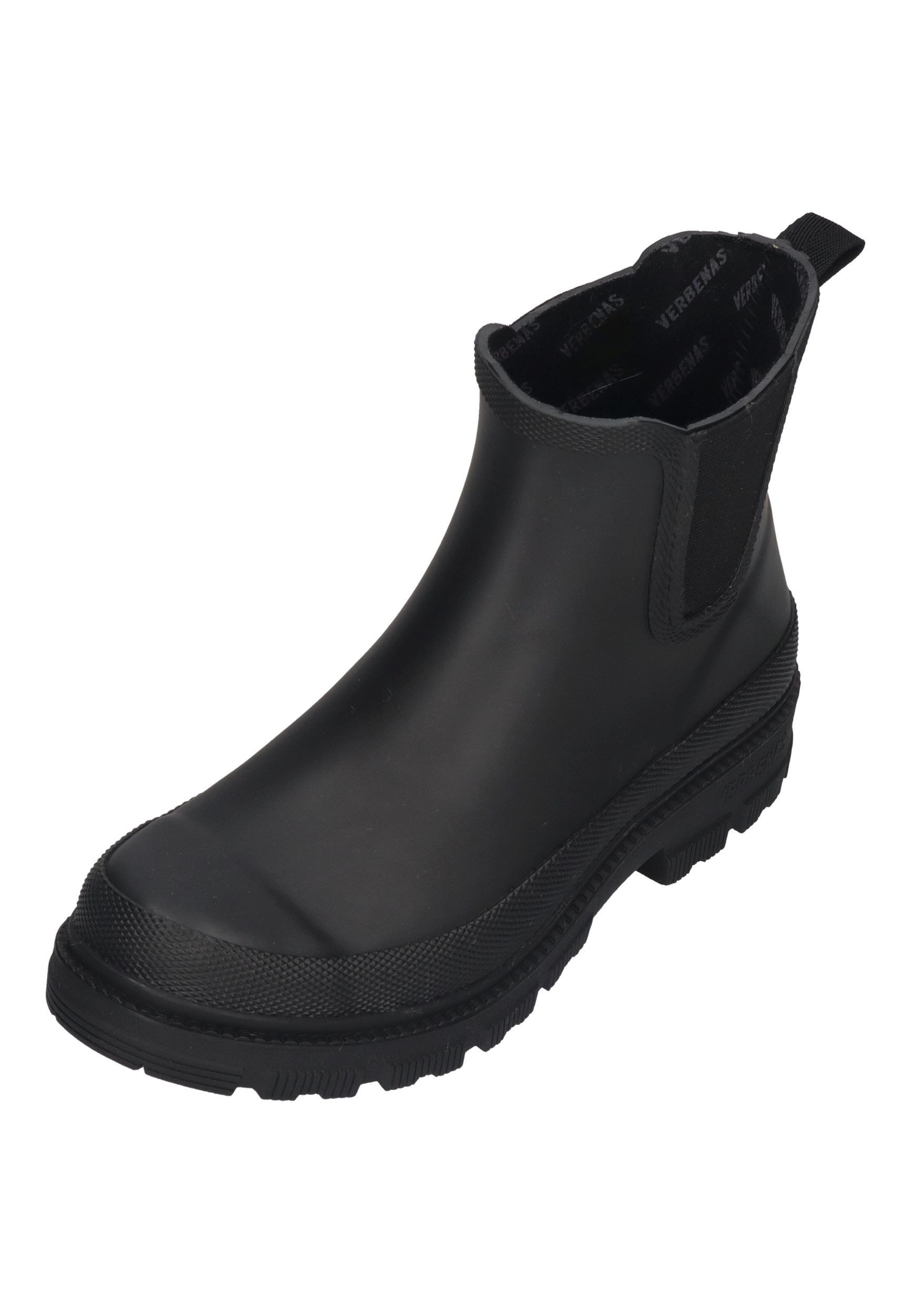 VERBENAS LUA Smooth Gummistiefel Black Black