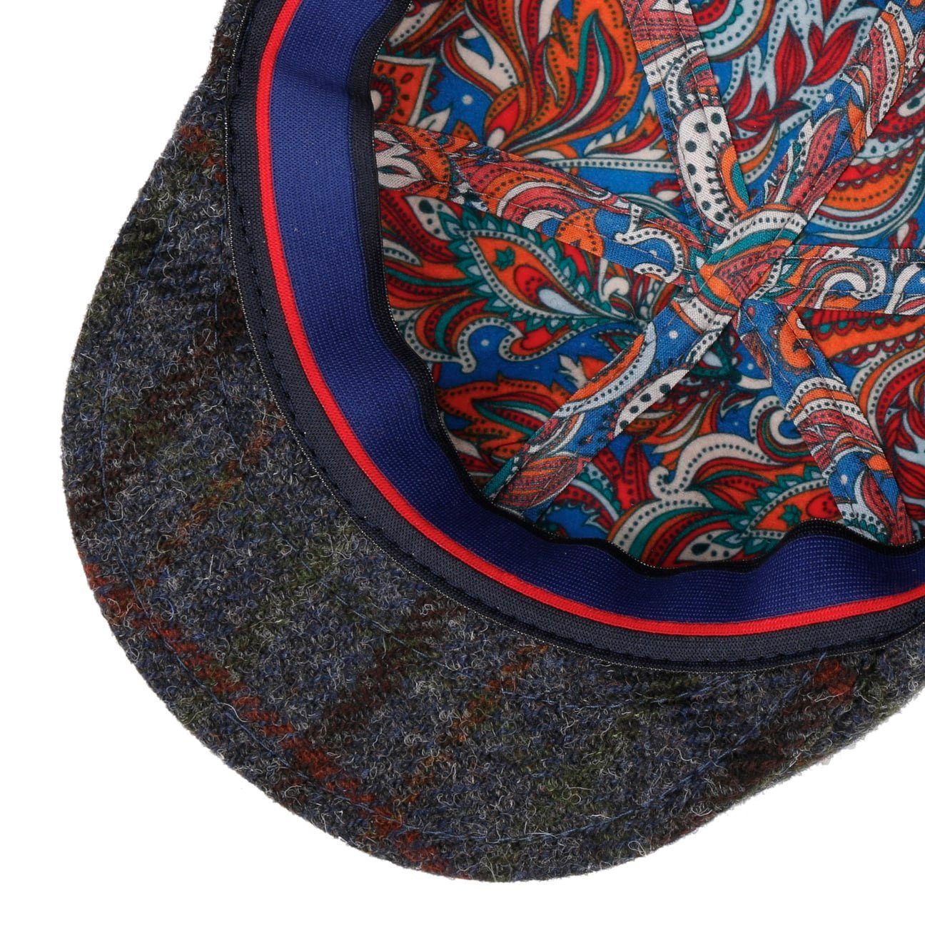 Lierys Flat Cap (1-St) Schirmmütze mit Schirm, Made in Italy