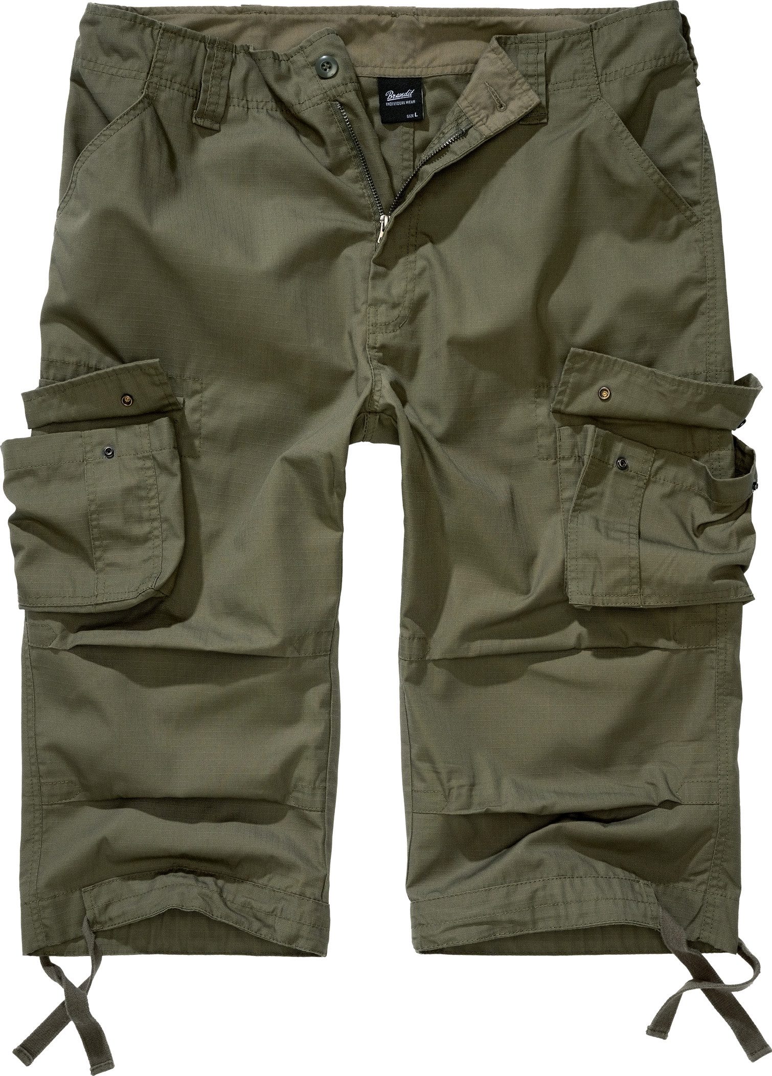 Brandit Cargoshorts Urban Legend Ripstop 3/4 Cargo Shorts Kurze Hose Army günstig online kaufen