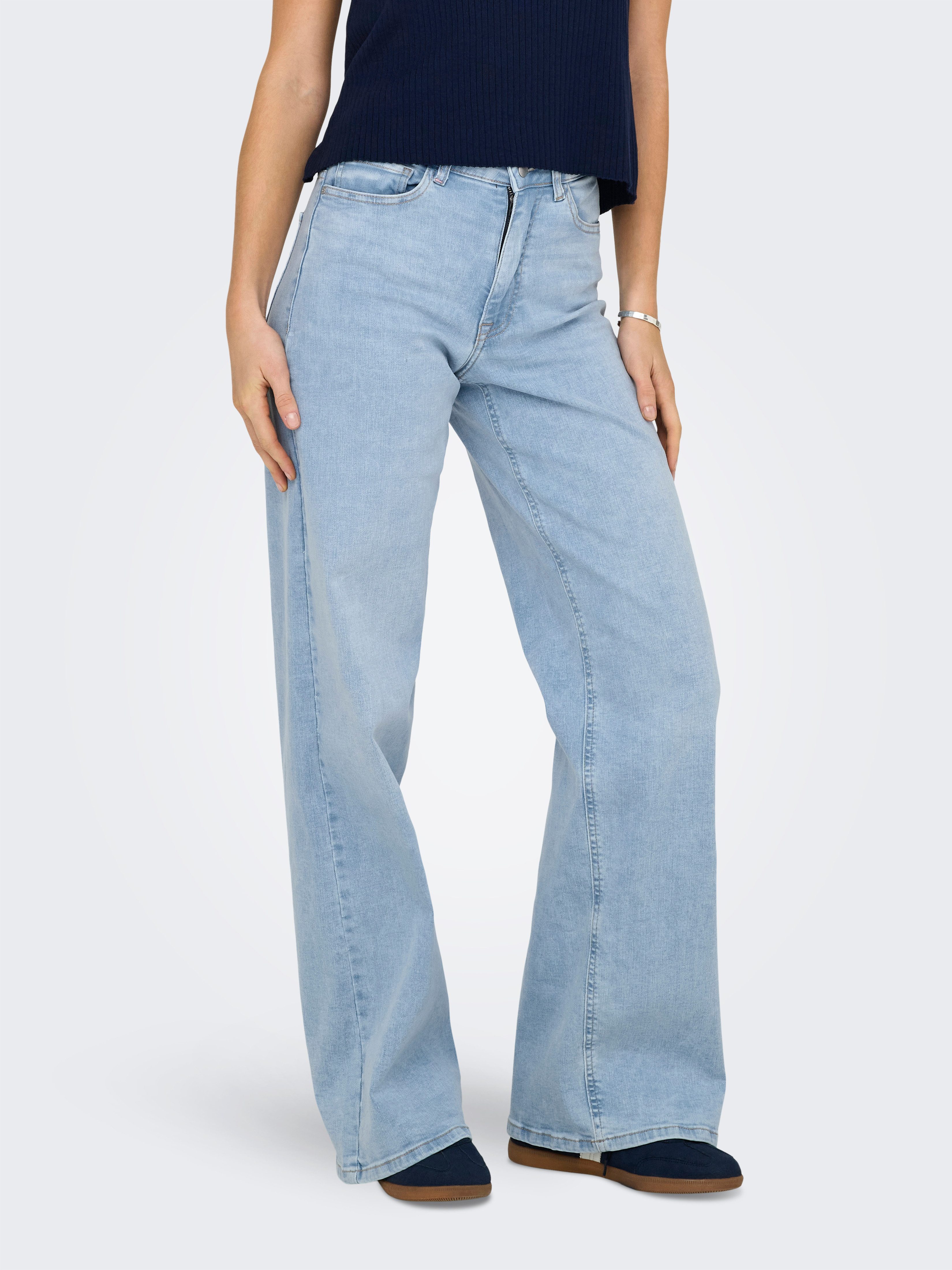 JDY High-waist-Jeans JDYFELINA-FINA HW WIDE JNS günstig online kaufen