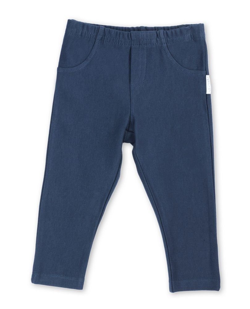 Leggings Blaue Leggings mit Taschen (179277)