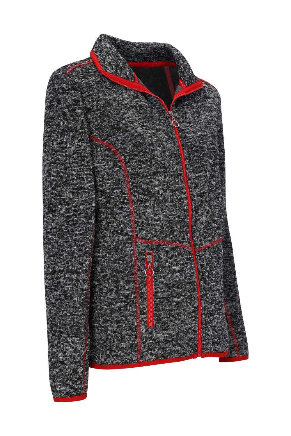 Hajo Strickjacke Strickfleece Jacke