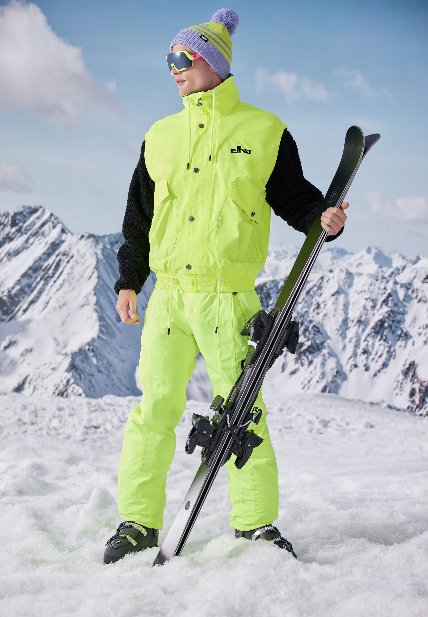 Elho Funktionsweste Verbier 89 Oversized, wetterfest und atmungsaktiv