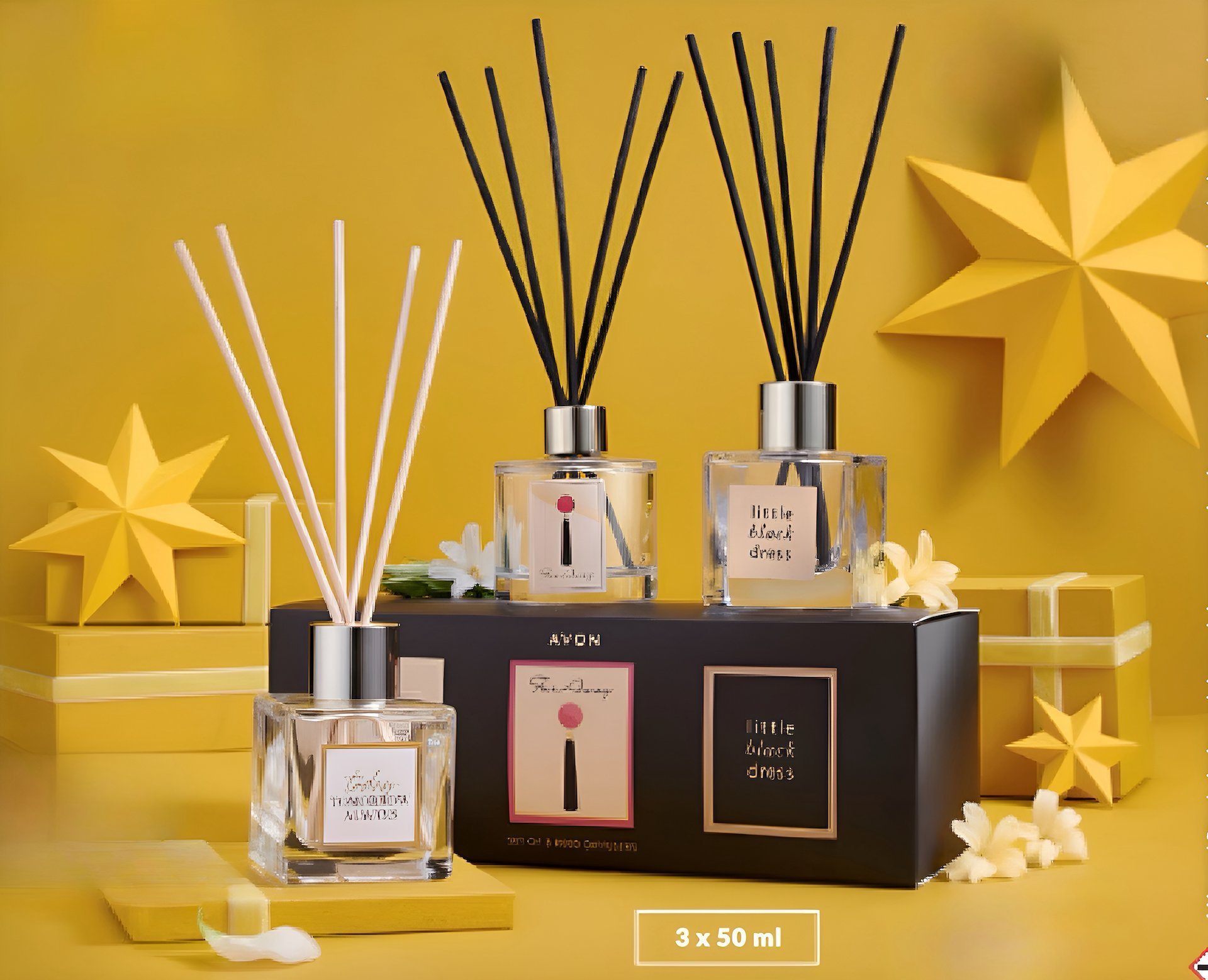 AVON Cosmetics Eau de Parfum Raumduft Düft Geschenkset TTA Today, Little  Black Dress, Far Away, 6-tlg., Aromadiffusor, Geschenkidee, Lang  anhaltender Duft, Aroma-diffusor