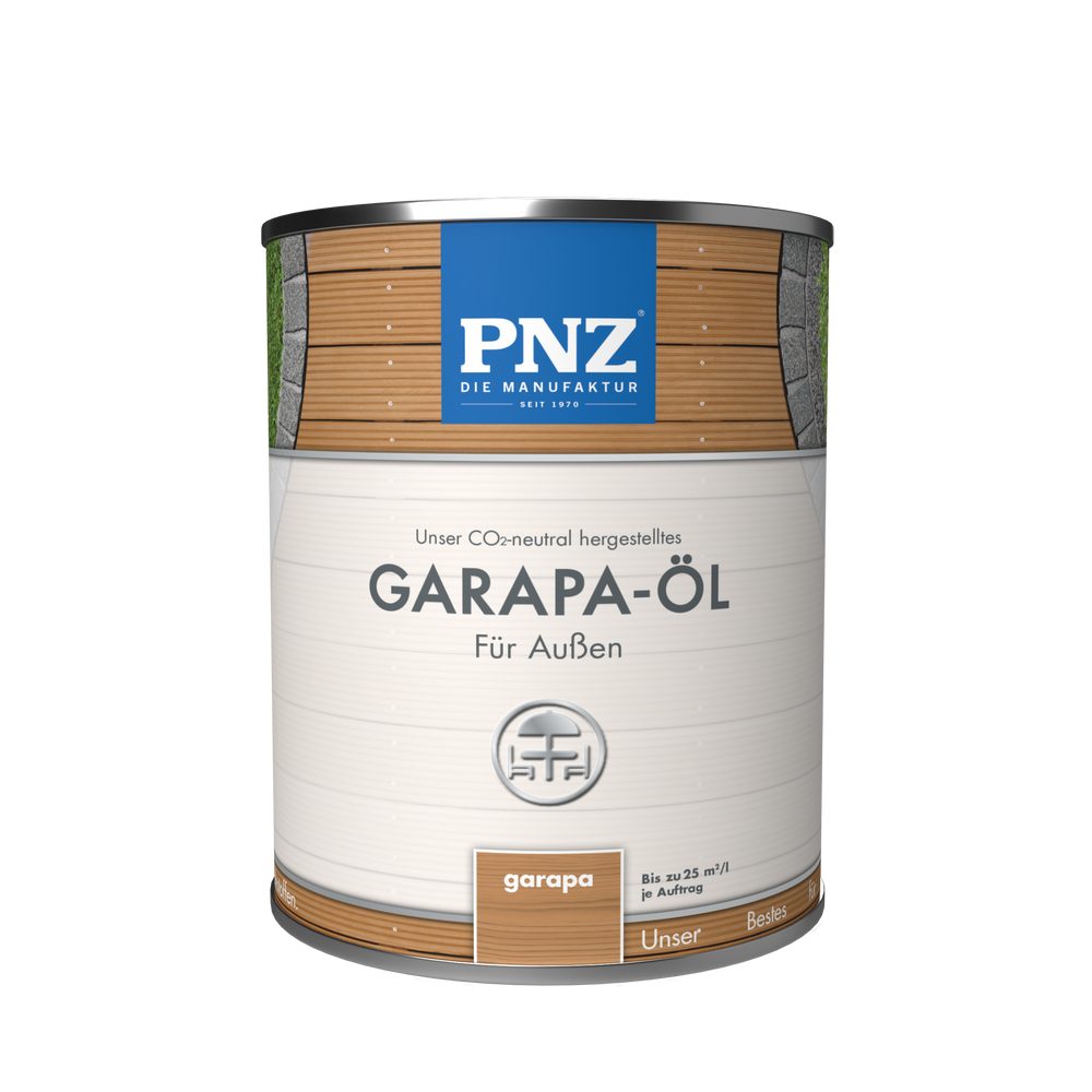PNZ - Die Manufaktur Hartholzöl Garapa-Öl, unser Bestes Öl für Garapaholz,Wetterschutz