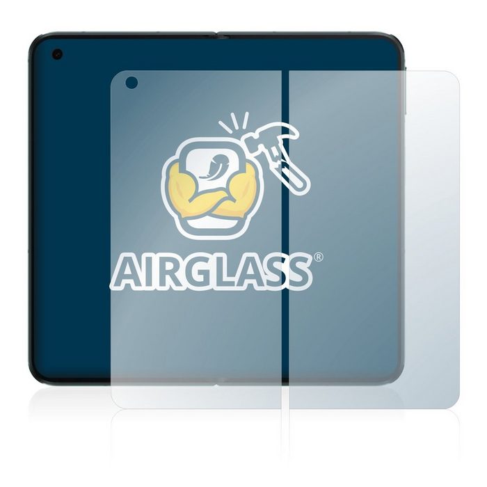 BROTECT flexible Panzerglasfolie für Oppo Find N2 (Inneres Display) Displayschutzglas Schutzglas Glasfolie klar