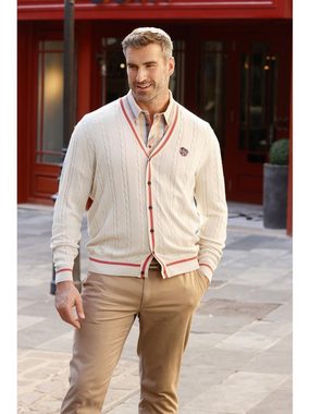 Charles Colby Cardigan DUKE CATHBAD im stylischen Zopfmuster