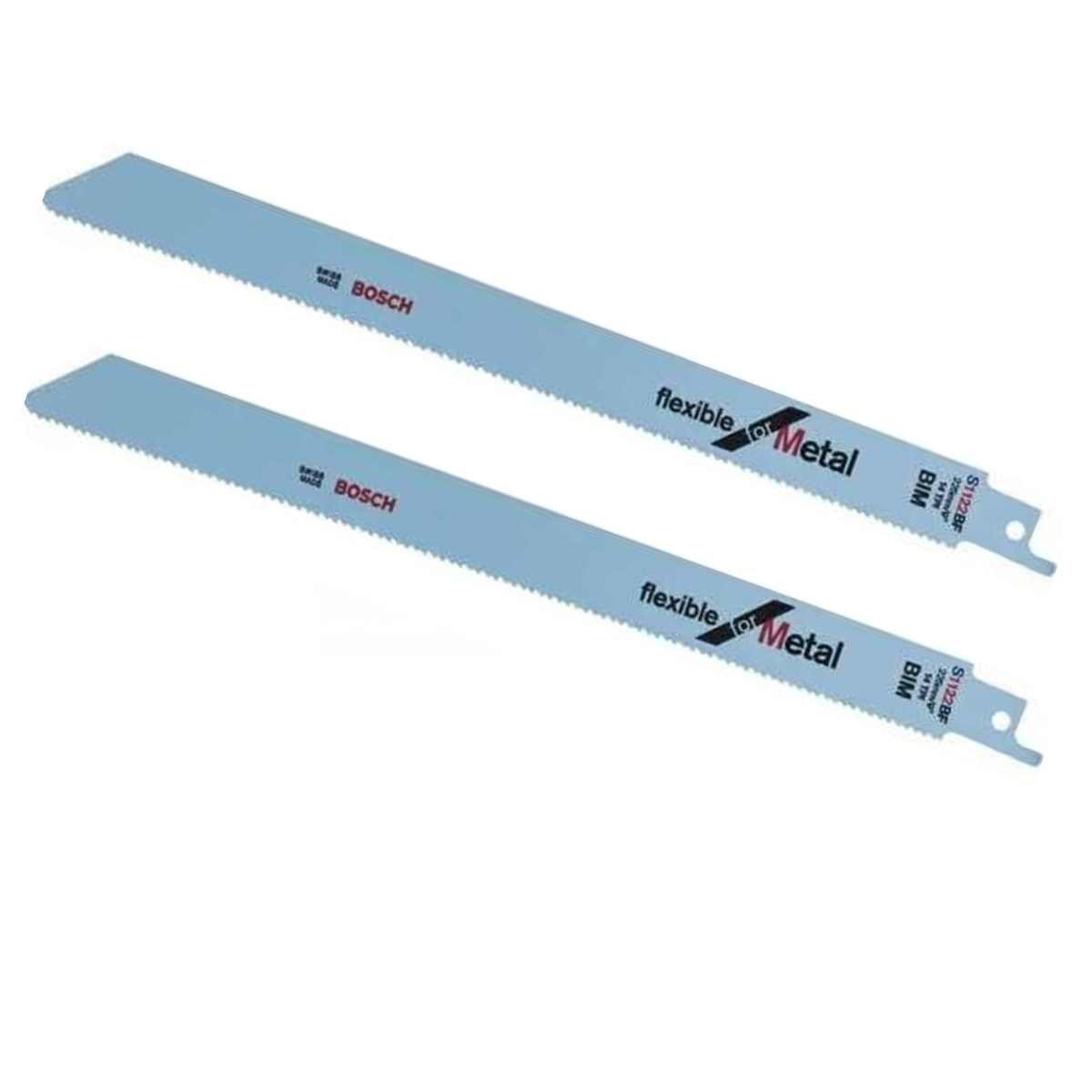 BOSCH Bohrfutter Bosch BiM Säbelsägeblatt for 2 Metal BF x Flexible S 1122