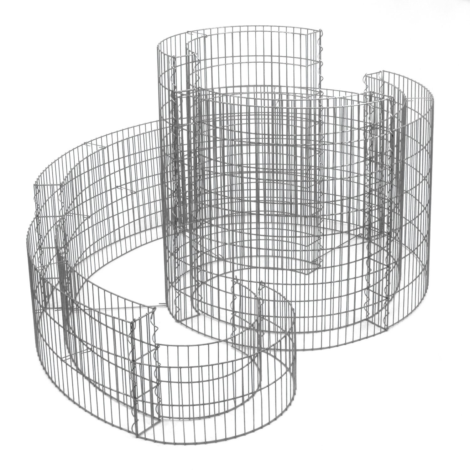Kräuterspirale bellissa Grünkraut Kräuterspirale rund 140x110x80 cm
