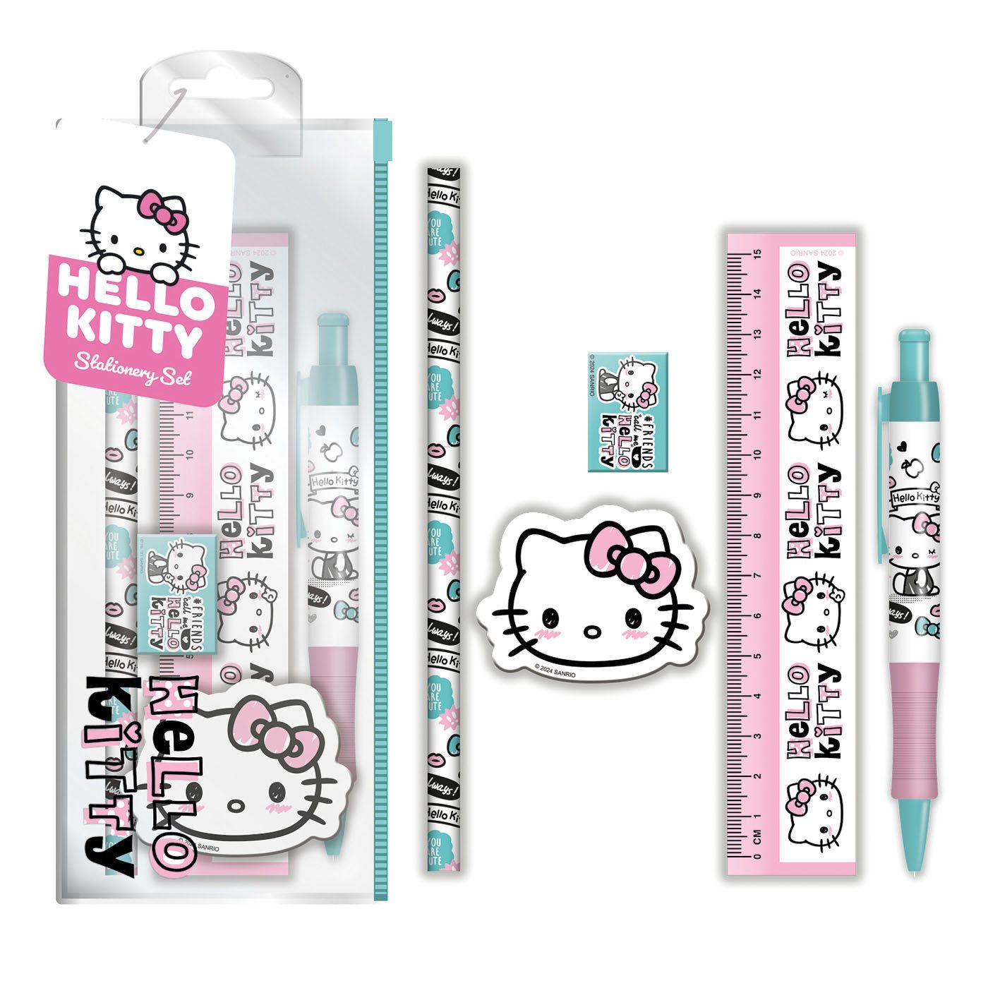Schlüsselanhänger Hello Kitty - Insta Cuteness - Schreibwarenset