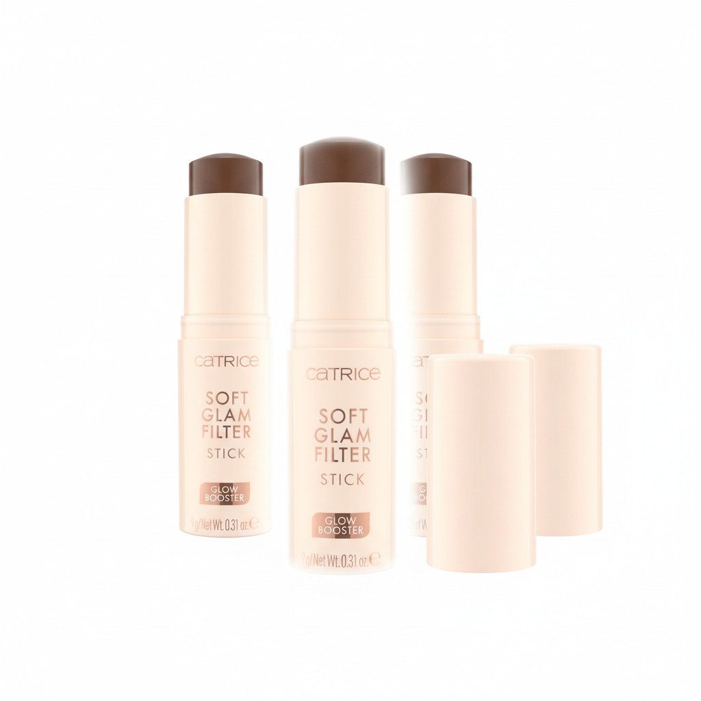 Catrice Make-up Stick SOFT GLAM FILTER STICK, 3-tlg., cremige Textur, leichte Deckkraft für natürlichen Glow, pflegend.